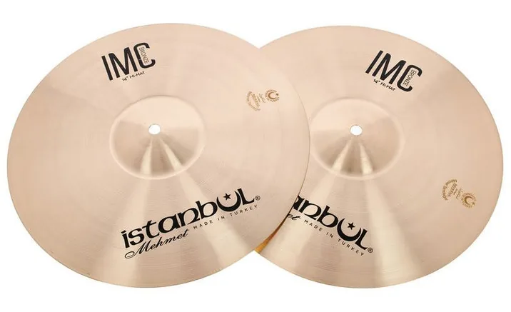Istanbul Mehmet IMC 4pcs Cymbal Set Natural, vista frontale, photo 3