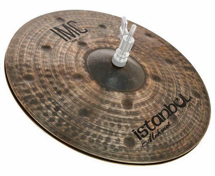 Istanbul Mehmet IMC Dark 3pcs Cymbal Set, vista frontale, photo 2