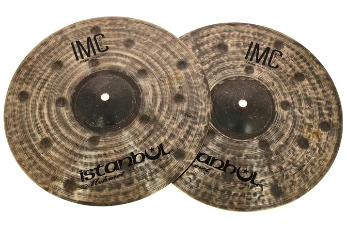 Istanbul Mehmet IMC Dark 4pcs Cymbal Set, vista frontale, photo 3