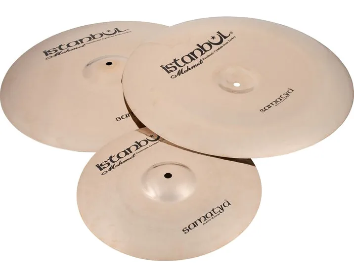 Istanbul Mehmet Samatya Cymbal Set 3, vista di tre quarti, photo 2