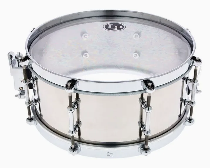 LP 13"x5,5" Salsa Snare Steel, vista dall'alto, photo 4