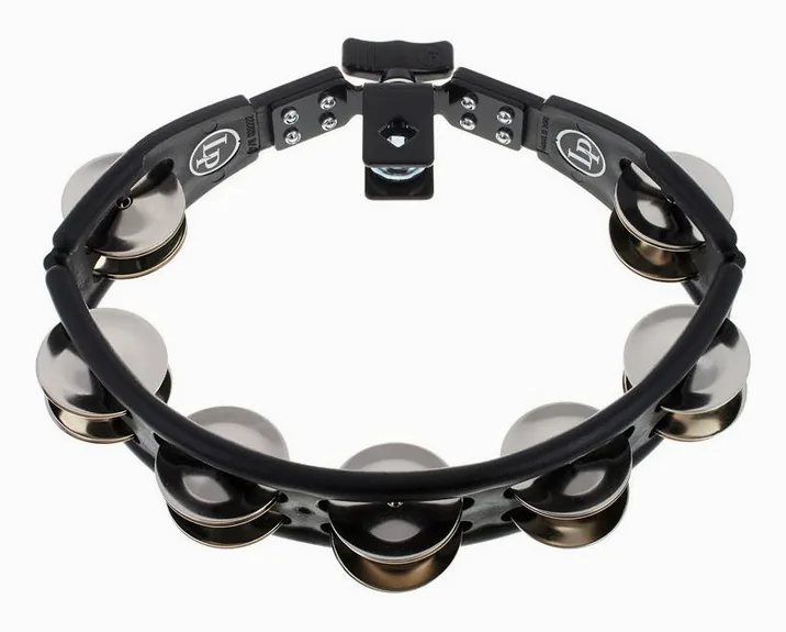 LP 160 Cyclop Drum Tambourine BK, vista di lato, photo 2