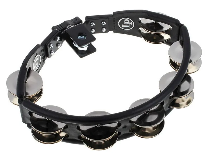 LP 160 Cyclop Drum Tambourine BK, vista dall'alto, photo 3