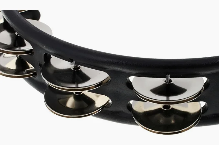 LP 160 Cyclop Drum Tambourine BK, vista di tre quarti, photo 4