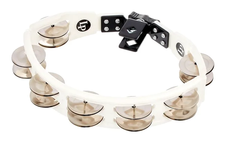 LP 162 Cyclop Drum Tambourine WH, vista frontale
