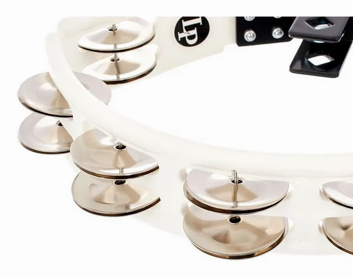 LP 162 Cyclop Drum Tambourine WH, vista frontale, photo 2