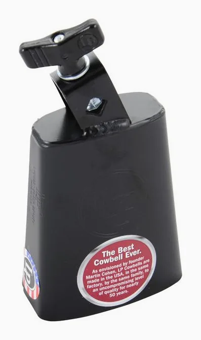 LP 204AN Black Beauty Cowbell BK, dettaglio frontale