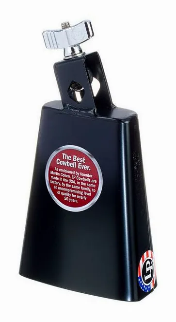 LP 228 Black Beauty Sr. Cowbell, di fronte su sfondo neutro