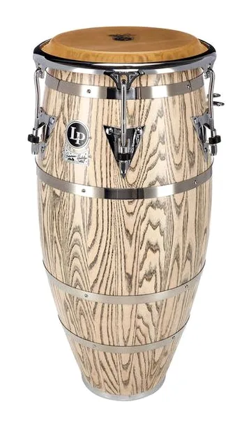 LP 861Z Palladium 11 3/4" Conga, di fronte su sfondo neutro