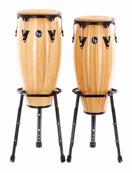 LP A646B-AW Aspire Congas 10-11", di fronte su sfondo neutro