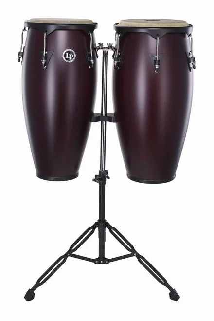 LP LP647NY-DW 11"+12" Conga Set, vista di tre quarti, photo 4