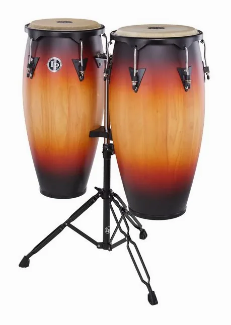 LP LP647NY-VSB 11"+12" Conga Set, su sfondo neutro