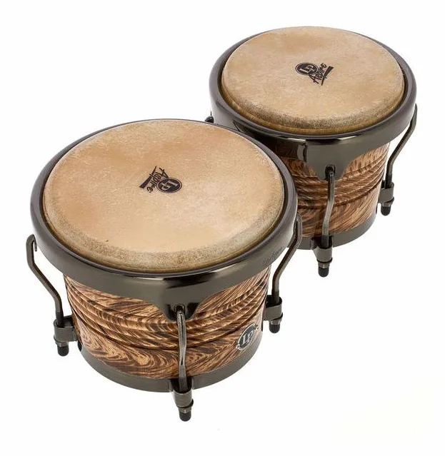 LP LPA601-HC Havana Café Bongos, dettaglio ravvicinato, photo 4