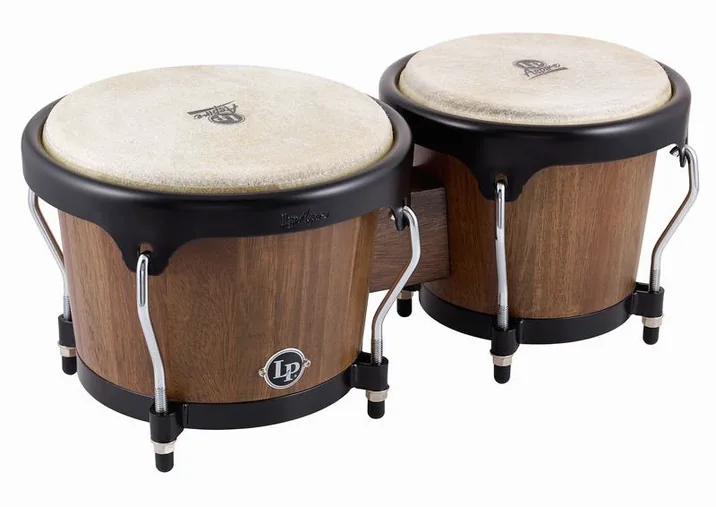 LP LPA601-SW Aspire Walnut Bongos, vista frontale, photo 3
