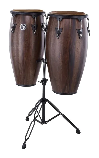 LP LPA647-SW 11"+12" Conga Set I, di fronte su sfondo neutro