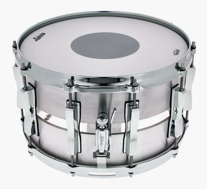 Ludwig 14"x08" Slotted Coliseum Alu, su sfondo neutro, photo 2
