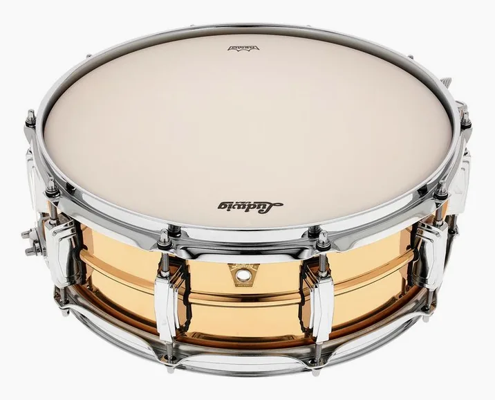 Ludwig 14"x05" LB550 Bronze Phonic, su sfondo neutro