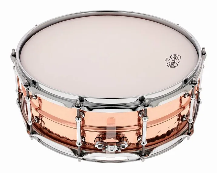 Ludwig 14"x05" LC660KT Copper Phonic, vista frontale, photo 3