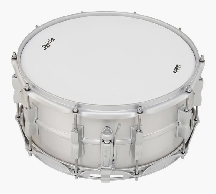 Ludwig 14"x6,5" Acrolite Snare ltd., vista di tre quarti, photo 2