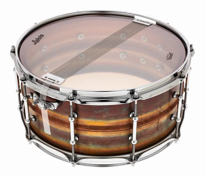 Ludwig 14"x6,5" LB552RT Bronze Phonic, dettaglio ravvicinato, photo 4