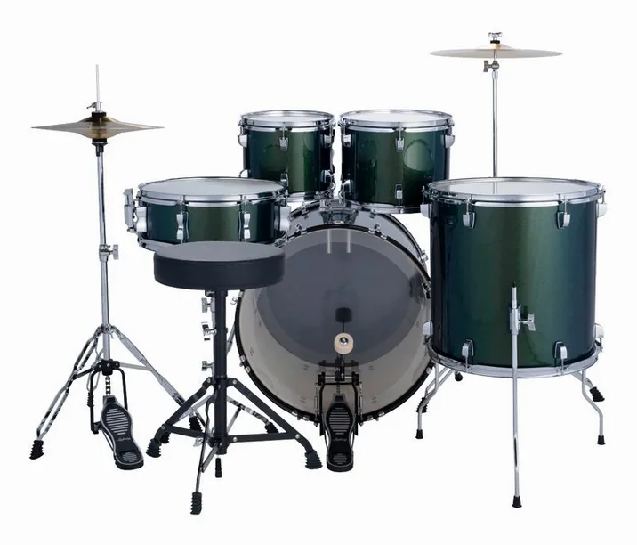 Ludwig Accent Drive 5pc Jade Dust, dettaglio ravvicinato, photo 3