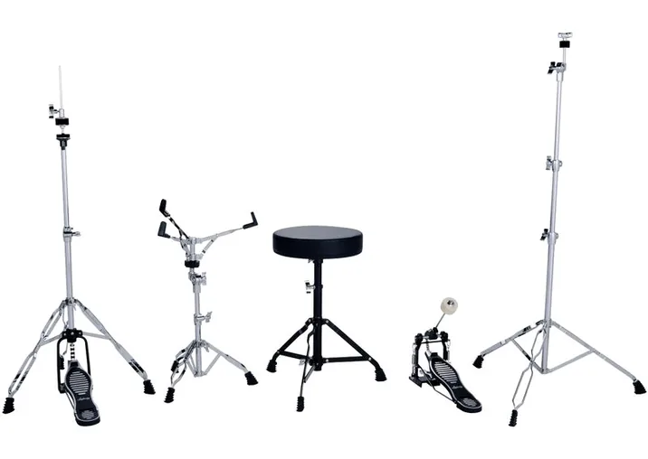 Ludwig Accent Drive 5pc Jade Dust, vista frontale, photo 4