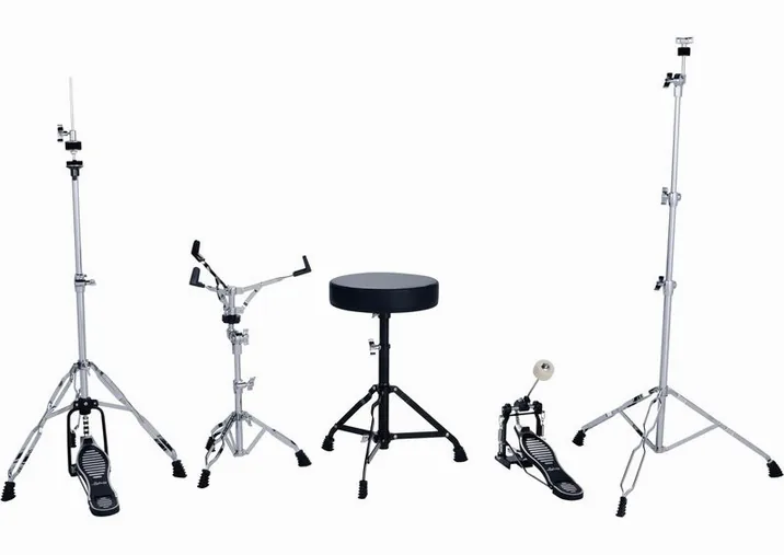 Ludwig Accent Fuse 5pc Jade Dust, vista di tre quarti, photo 4