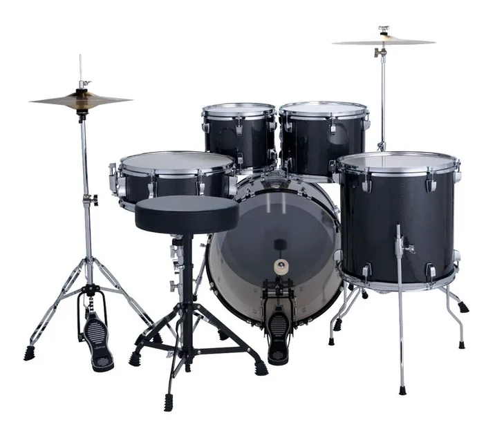 Ludwig Accent Fuse 5pc Moon Dust, vista di lato, photo 3