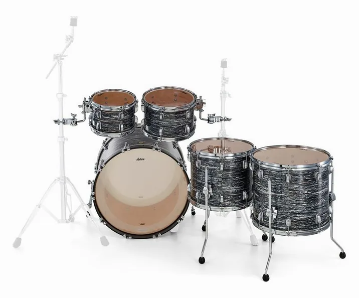 Ludwig Classic Maple 5pcs V. Black Oy, vista di tre quarti, photo 4