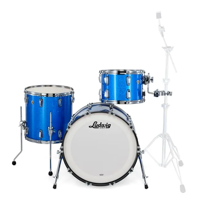 Ludwig Classic Maple Fab 22 Blue Sp., vista di lato, photo 2