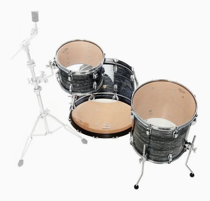 Ludwig Classic Maple Rock Black Oy., vista di lato, photo 4