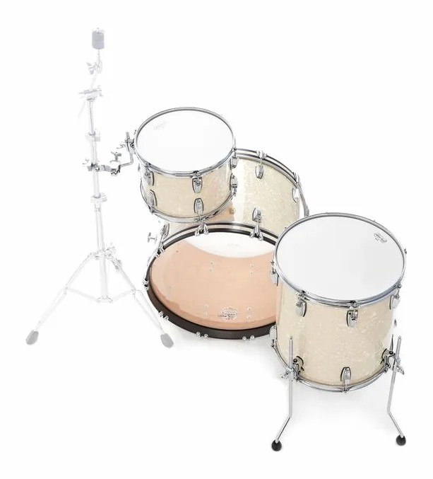 Ludwig Classic Maple Rock Vintage Wh., vista di tre quarti, photo 2