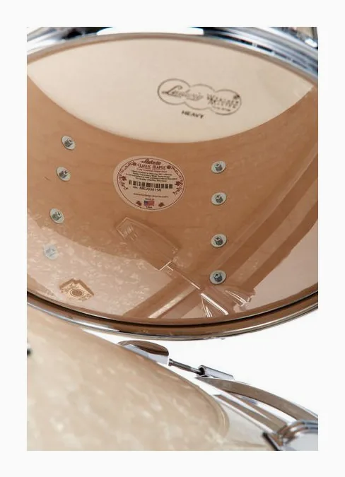 Ludwig Classic Maple Rock Vintage Wh., vista dall'alto, photo 3