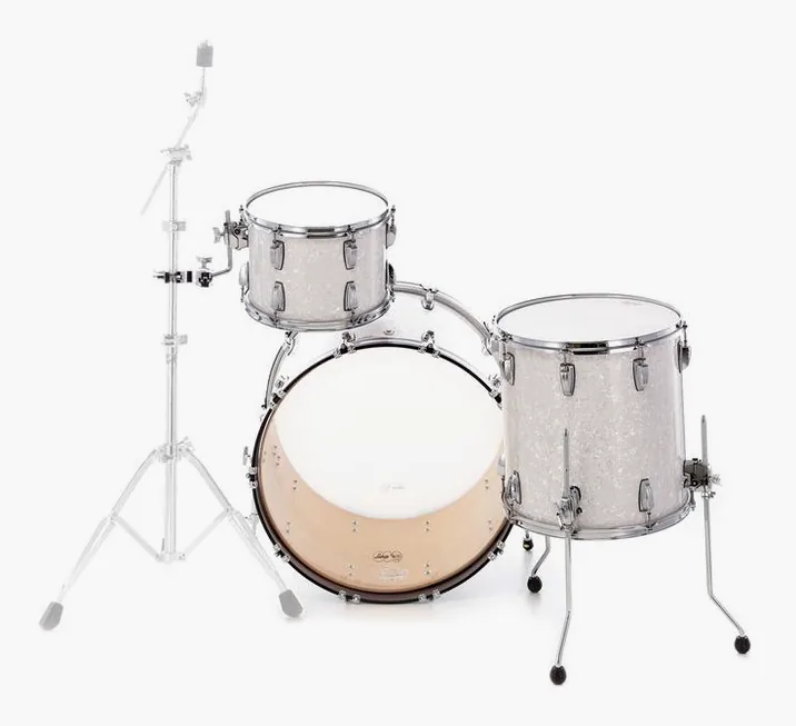 Ludwig Classic Maple Rock White Mar., dettaglio ravvicinato, photo 3