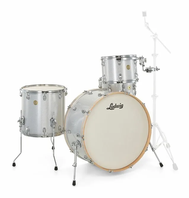 Ludwig Continental 4pc 26" Set S, su sfondo neutro, photo 3