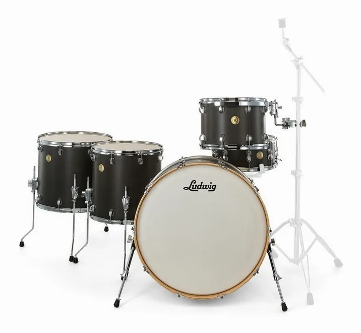 Ludwig Continental 5pc 26" Set B, vista di tre quarti, photo 2