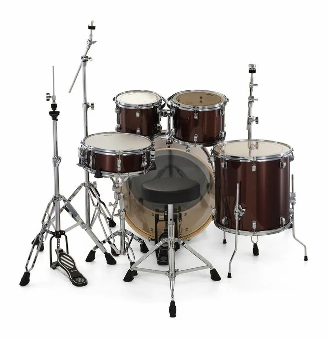 Ludwig Evolution 20" Caramel Sparkle, vista frontale, photo 4