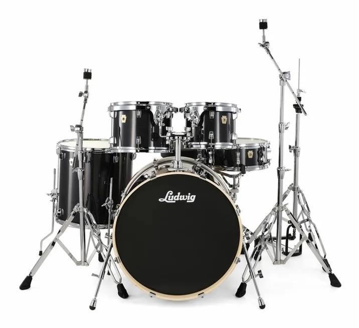 Ludwig Evolution 20" Moon Dust, su sfondo neutro, photo 2