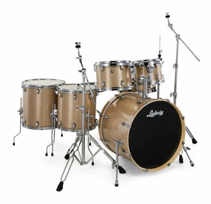 Ludwig Evolution 22" 6pc Prosec. Spkl, dettaglio ravvicinato, photo 3