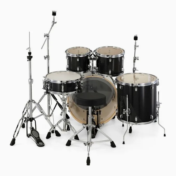 Ludwig Evolution 22" Moon Dust, vista di tre quarti, photo 4