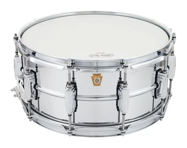 Ludwig LB402B Supra Phonic Snare, dettaglio frontale