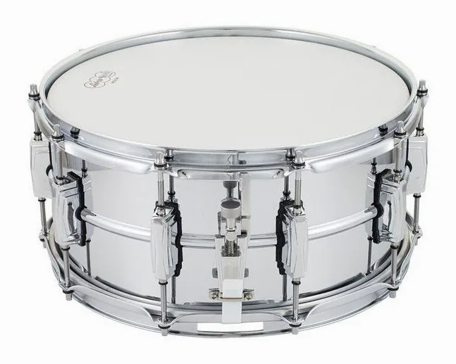 Ludwig LB402B Supra Phonic Snare, vista di tre quarti, photo 2