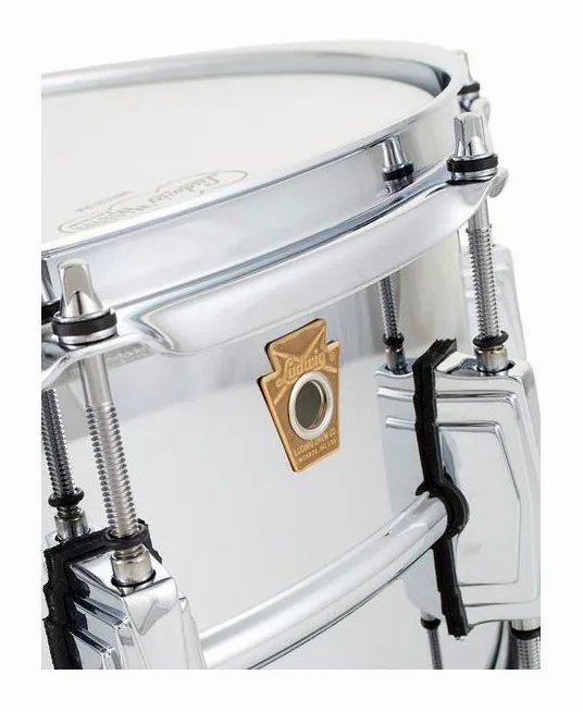 Ludwig LB402B Supra Phonic Snare, dettaglio ravvicinato, photo 4