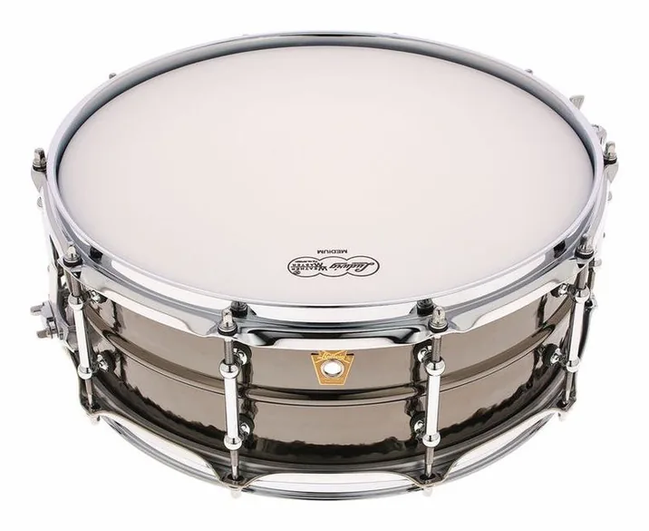 Ludwig LB416KT 14"x5" Black Beauty, vista frontale