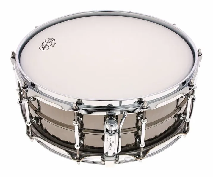 Ludwig LB416KT 14"x5" Black Beauty, vista frontale, photo 3