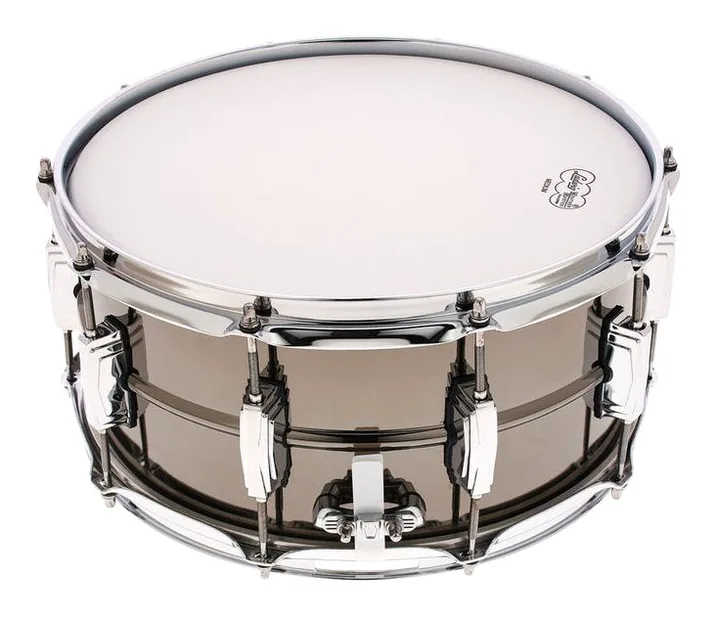 Ludwig LB417 14"x6,5" Black Beauty, vista frontale, photo 2