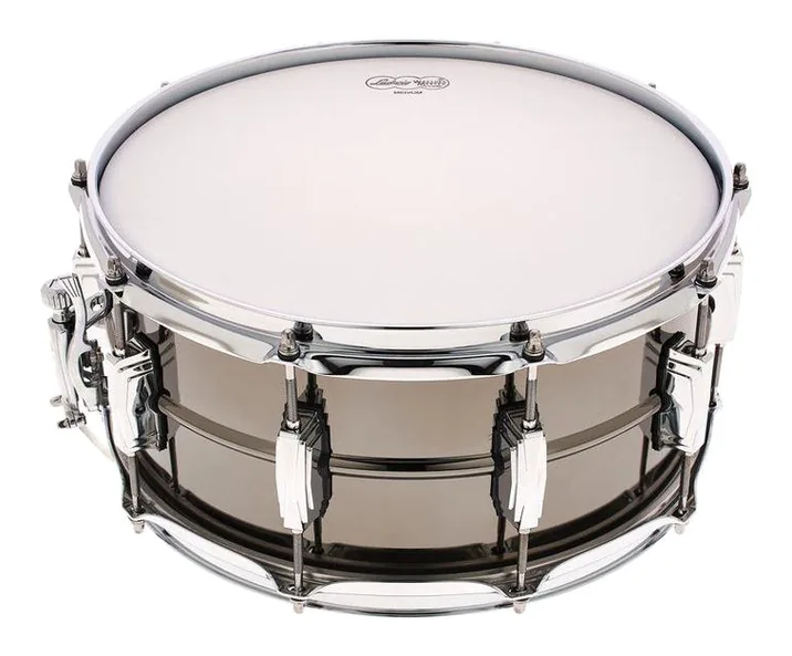 Ludwig LB417 14"x6,5" Black Beauty, su sfondo neutro, photo 4