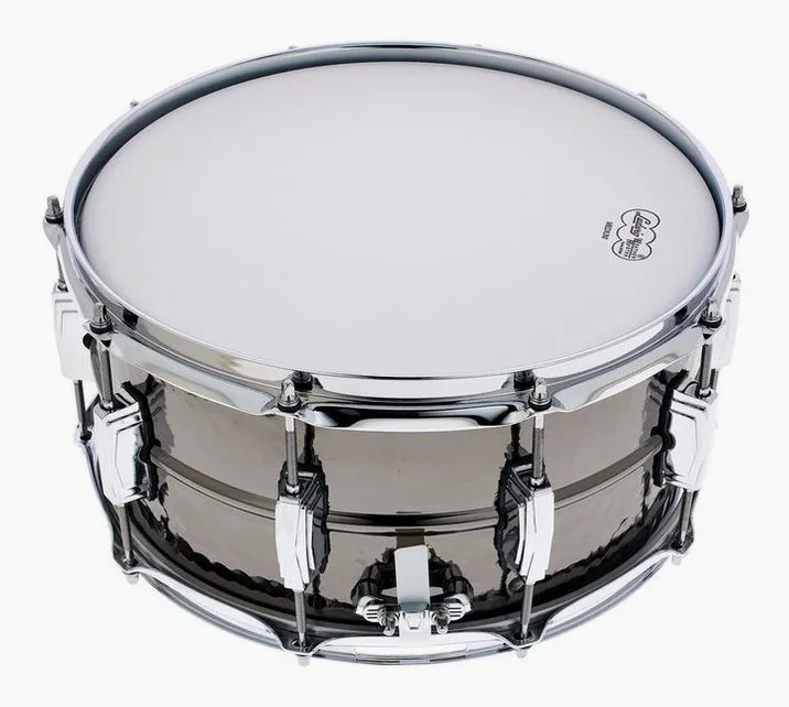 Ludwig LB417K 14" x 6.5" Black Beauty, su sfondo neutro, photo 2