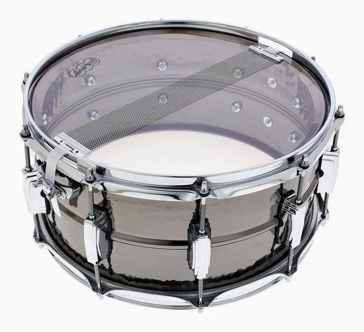 Ludwig LB417K 14" x 6.5" Black Beauty, vista dall'alto, photo 4
