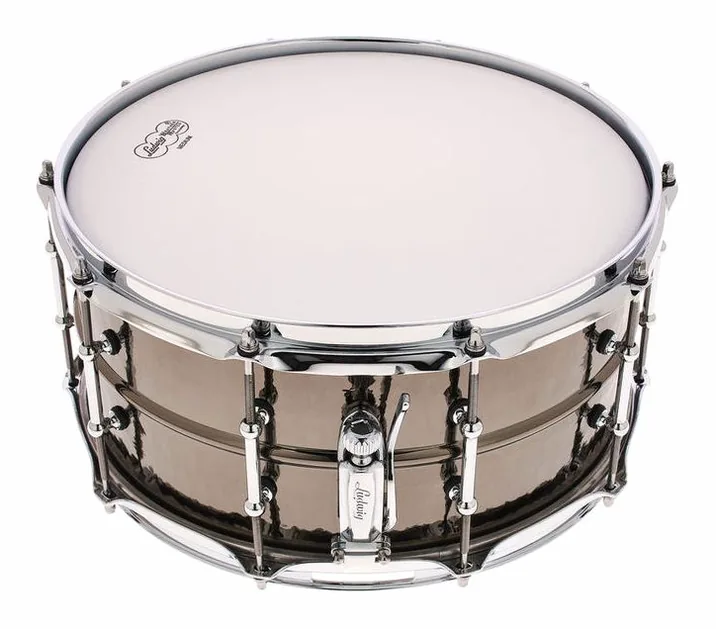 Ludwig LB417KT 14"x6,5" Black Beauty, vista dall'alto, photo 3